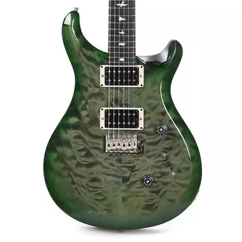 Электрогитара PRS Special Run S2 Custom 24 Quilt Top Trampas Green w/Ebony Fingerboard