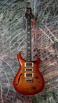 Электрогитара PRS Special Semi-Hollow, Flame Maple 10 top Dark Cherry Burst Hybrid Package