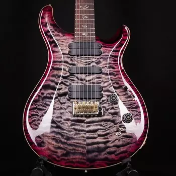 Электрогитара PRS Wood Library 509 10 Top Quilt Maple Brazilian Rosewood FB Charcoal Purple Burst 2023