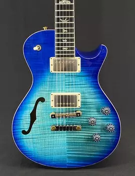 Электрогитара PRS Wood Library McCarty Singlecut 594 Semi-Hollow in Makena Blue Burst