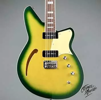 Электрогитара Reverend Airwave 12-String 2023 - Citradelic Sunset with Hardshell Case