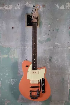 Электрогитара Reverend Charger 290 Limited Edition with Bigsby Tailpiece 2023 - Coral