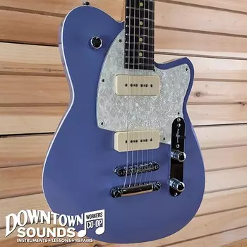 Электрогитара Reverend Charger 290 with Rosewood Fingerboard - Periwinkle