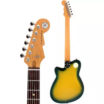 Электрогитара Reverend Charger HB с накладкой из палисандра Citradelic Sunset