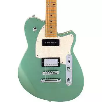 Электрогитара Reverend Double Agent OG Roasted Maple Fingerboard Electric Guitar Metallic Alpine