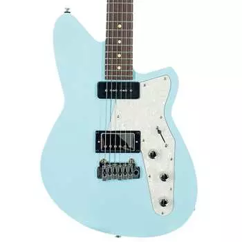 Электрогитара Reverend Double Agent W, Rosewood Fingerboard, Chronic Blue