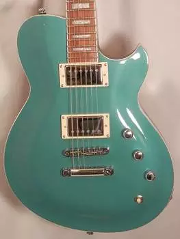 Электрогитара Reverend Roadhouse II Deep Sea Blue electric guitar with case