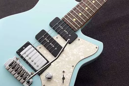 Электрогитара Reverend Six Gun HPP in Chronic Blue