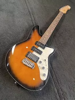 Электрогитара Reverend Six Gun HPP Roasted Maple Neck Coffee Burst #49324