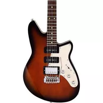 Электрогитара Reverend Sixgun HPP Rosewood Fingerboard Electric Guitar Coffee Burst