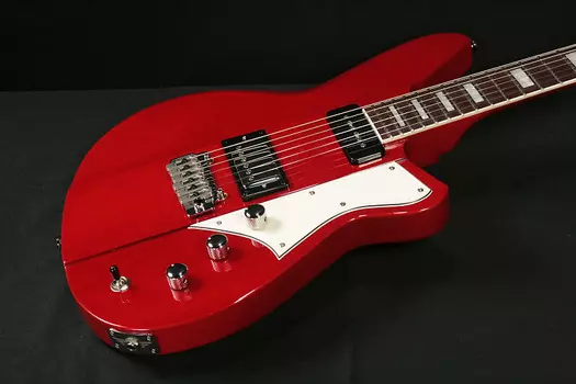 Электрогитара Reverend Warhawk Double Agent DAW 2023 - Cherry Red Limited Run color