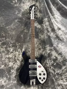 Электрогитара Rickenbacker 350V63 Semi-Hollow Liverpool Electric Guitar - Jetglo 2022