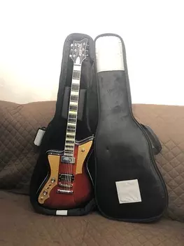 Электрогитара Rivolta MONDATA BARITONE VII LH Chambered Mahogany Body 6-String Electric Guitar w/Case - Lefty Play