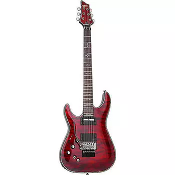 Электрогитара Schecter 1828 Left-handed Hellraiser C1 Floyd Rose Sustainiac Black Cherry Finish