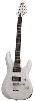 Электрогитара Schecter C6 Deluxe Electric Guitar Satin White