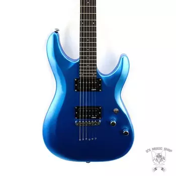 Электрогитара Schecter C-6 Deluxe in Satin Metallic Light Blue