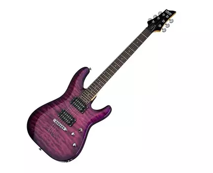Электрогитара Schecter C-6 Plus - Electric Magenta - 445