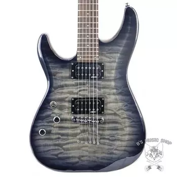 Электрогитара Schecter C-6 Plus LH in Charcoal Burst