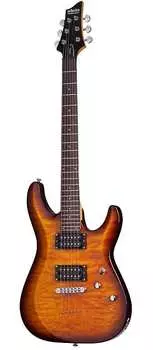 Электрогитара Schecter C-6 Plus VSB Solid-Body Electric Guitar, VSB, 444