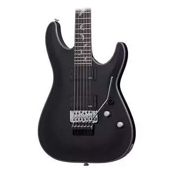 Электрогитара Schecter Damien Platinum 6 FR Electric Guitar - Satin Black