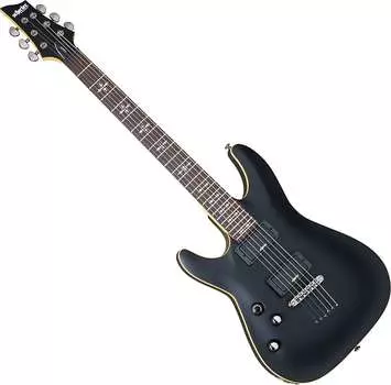 Электрогитара Schecter Demon-6 Left-Handed Electric Guitar Satin Black