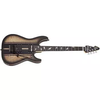 Электрогитара Schecter DJ Ashba Natural Black Burst Electric Guitar + Free Gig Bag Sustainiac Floyd