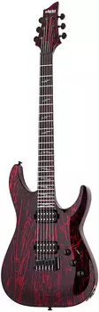 Электрогитара Schecter Guitar C-1 Silver Mountain 6-String Electric Guitar Blood Moon, 1475