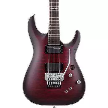 Электрогитара Schecter Guitar Research C-1 Platinum FR-Sustainiac Electric Satin Crimson Red Burst