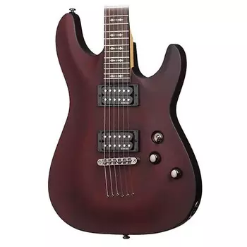 Электрогитара Schecter Guitar Research Omen 6 Electric Guitar - Walnut Satin
