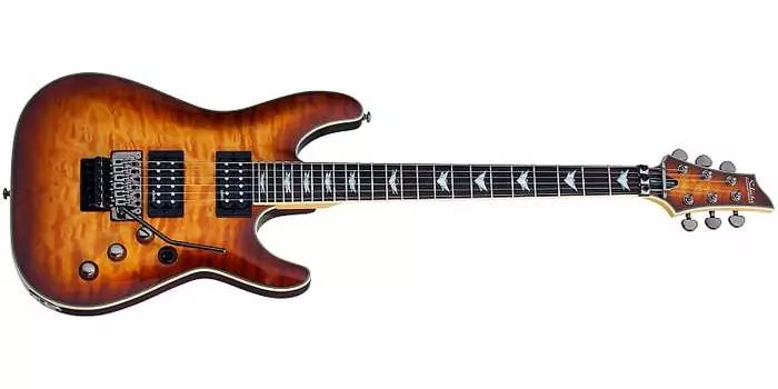 Электрогитара Schecter Guitar Research Omen Extreme-6 FR Electric Guitar -Vintage Sunburst