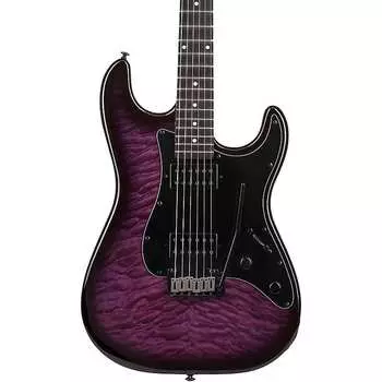 Электрогитара Schecter Guitar Research Traditional Pro Electric Transparent Purple Burst