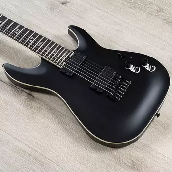 Электрогитара Schecter Guitars 1349 C-7 SLS Evil Twin 7-String Guitar, Satin Black