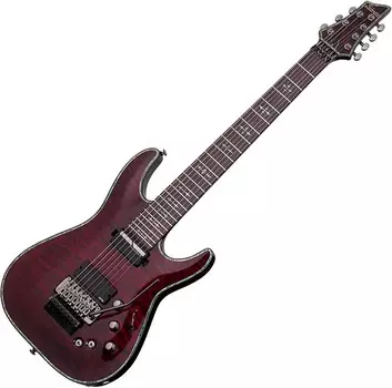 Электрогитара Schecter Hellraiser C-7 FR S Electric Guitar Black Cherry