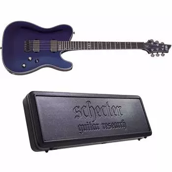 Электрогитара Schecter Hellraiser Hybrid PT Ultra Violet UV Electric Guitar + Hard Case
