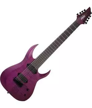 Электрогитара Schecter John Browne Tao-8 Lefty Guitar Satin Trans Purple