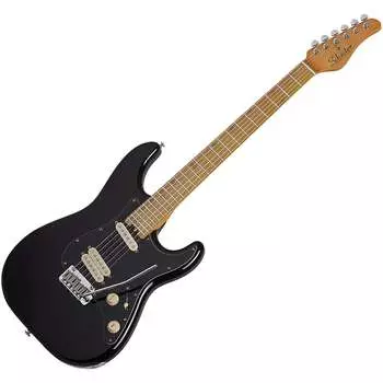 Электрогитара Schecter Multivoice MV-6 Electric Guitar, with Maple Fingerboard, Gloss Black