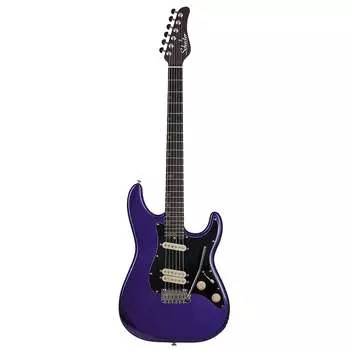 Электрогитара Schecter MV-6 Guitar, Ebony Fretboard, Wenge Neck, Metallic Purple