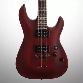 Электрогитара Schecter Omen 6 Electric Guitar, Walnut Stain
