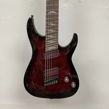 Электрогитара Schecter Omen Elite-7 Multiscale Black Cherry Burst Blem