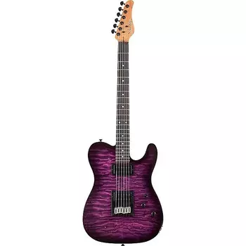 Электрогитара Schecter PT Pro Trans Purple Burst Transparent Purple Burst, 863