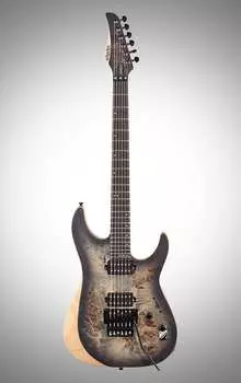Электрогитара Schecter Reaper 6FR Electric Guitar, Charcoal Burst