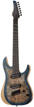 Электрогитара Schecter Reaper-7 Multiscale Satin Sky Burst