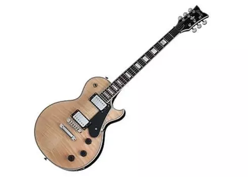 Электрогитара Schecter Solo-II Custom - Ebony/Gloss Natural - 655