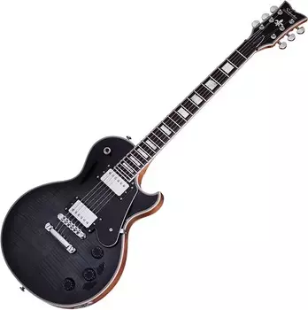 Электрогитара Schecter Solo-II Custom Electric Guitar Trans Black Burst