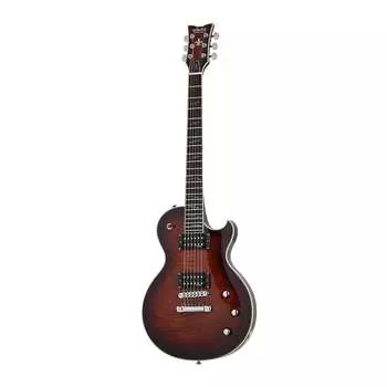 Электрогитара Schecter Solo-II Supreme Electric Guitar Cat?s Eye Black Burst