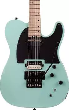 Электрогитара Schecter Sun Valley Super Shredder PT FR Guitar with Sustainiac, Sea Foam Green