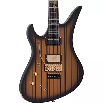 Электрогитара Schecter Synyster Gates Custom-S Left-handed, Satin Gold Burst 1744