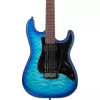 Электрогитара Schecter Traditional Pro Electric Guitar Transparent Blue Burst