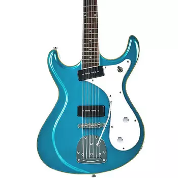 Электрогитара Sidejack Baritone DLX - Metallic Blue