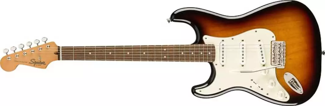 Электрогитара Squier 0374015500 Classic Vibe '60s Stratocaster Left-Handed, Laurel Fingerboard, 3-Color Sunburst